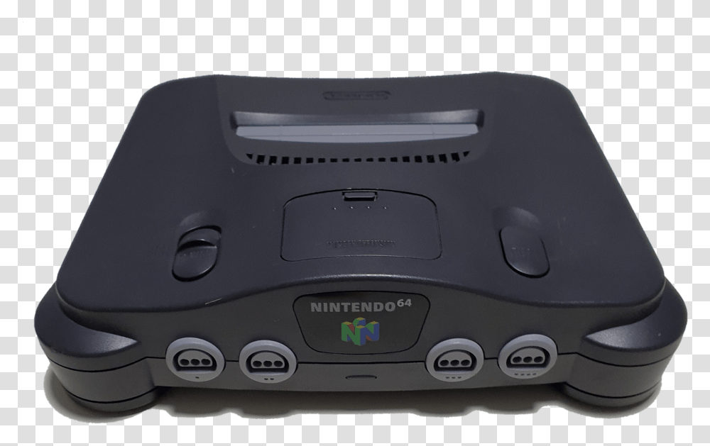Nintendo 64 Console Portable, Electronics, Tape Player, Screen, Monitor Transparent Png