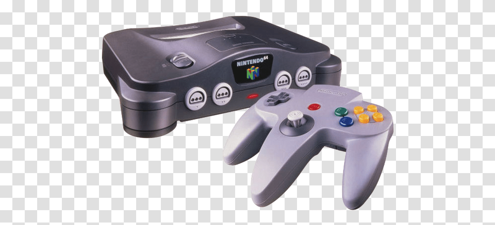Nintendo 64 Konsol Nintendo 64, Electronics, Joystick, Video Gaming Transparent Png