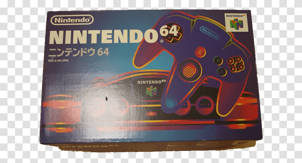 Nintendo 64 Video Game Console Black Jap Video Games, Arcade Game Machine, Text, Advertisement, Poster Transparent Png