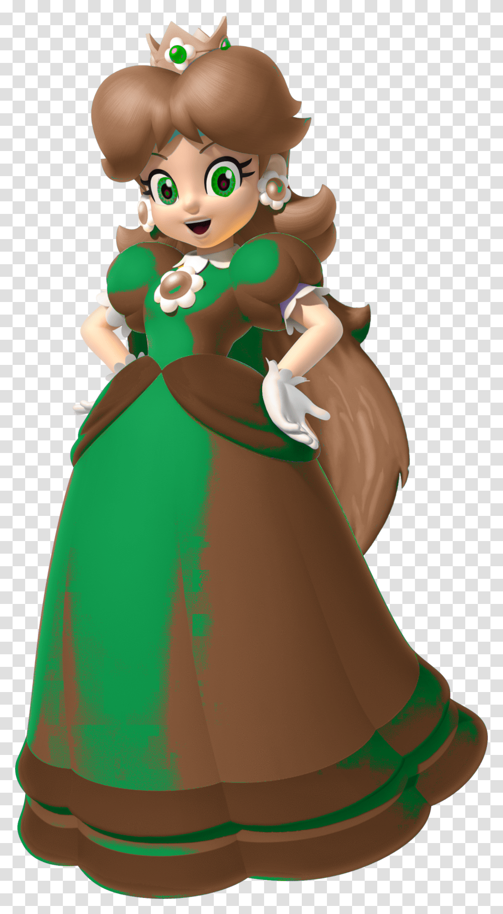 Nintendo Amiibo Daisy Princess Daisy Mario Kart, Figurine, Toy, Evening Dress Transparent Png