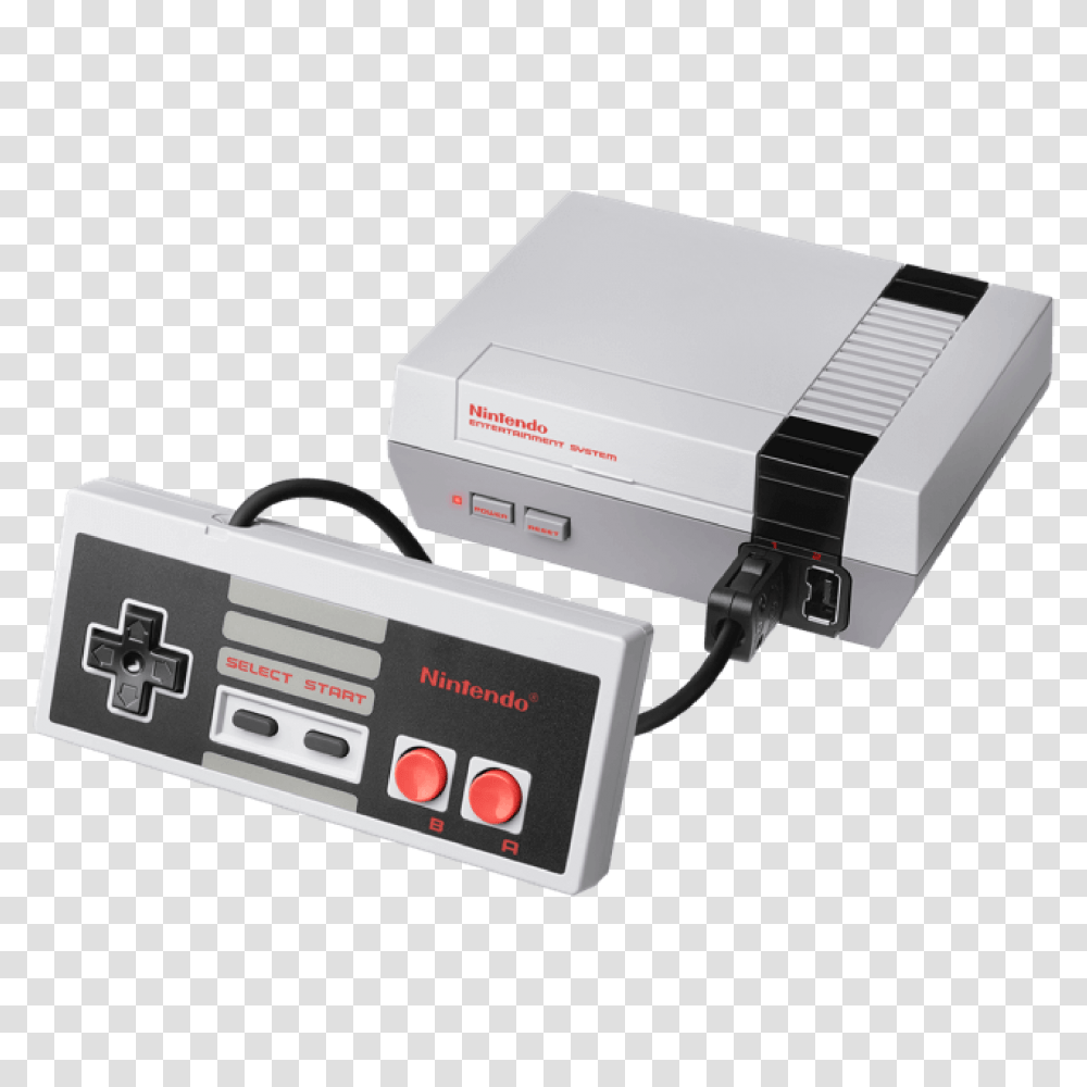 Nintendo Classic Mini Console Edition Nes Preloaded Games, First Aid, Machine, Electronics, Adapter Transparent Png