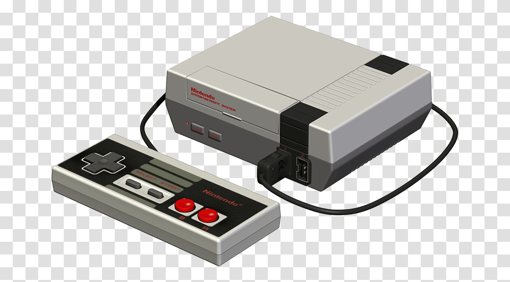 Nintendo Classic Mini Nes Nintendo Nes, Machine, Printer, Box, Adapter Transparent Png