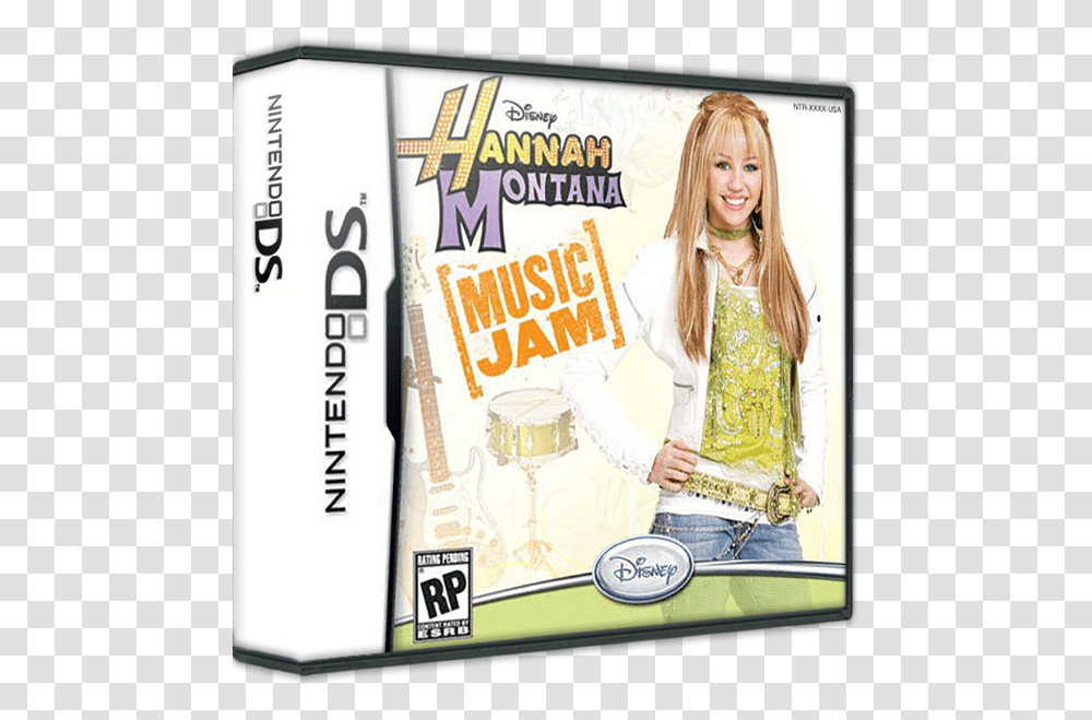 Nintendo Ds Cover Hannah Montana, Person, Flyer, Poster, Paper Transparent Png