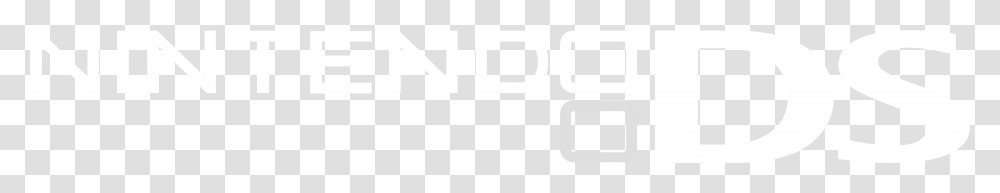 Nintendo Ds Logo White, Label, Alphabet Transparent Png