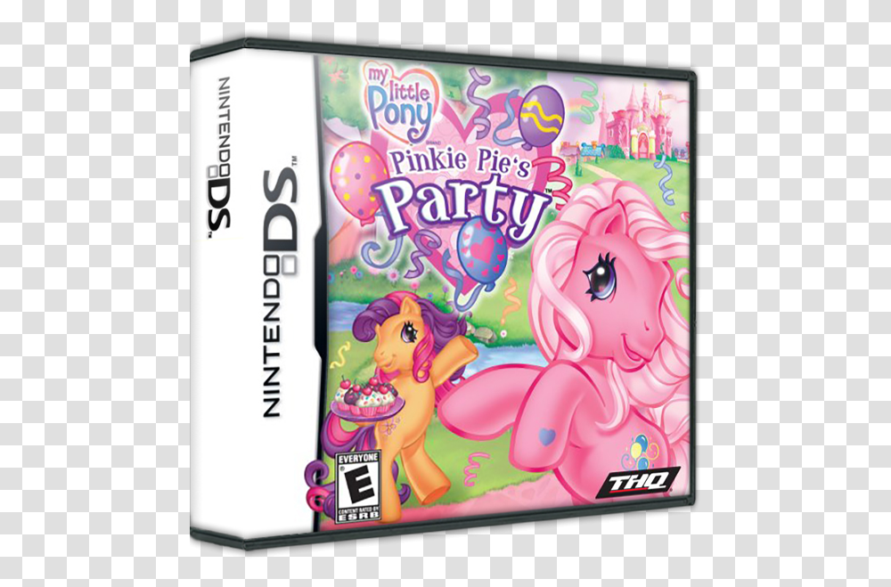 Nintendo Ds My Little Pony Pinkie Pie's Party, Disk, Dvd, Screen, Electronics Transparent Png