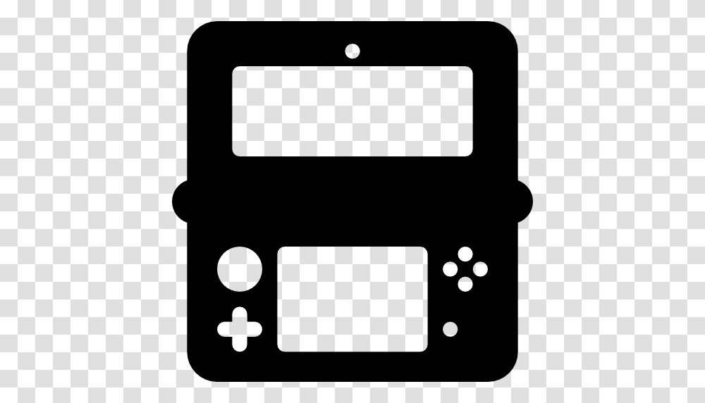 Nintendo, Electronics, Stencil, Silhouette Transparent Png