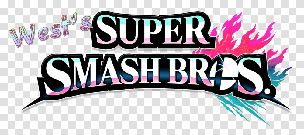 Nintendo Fanon Wiki Green And Purple Smash Bros Logo, Word, Label, Alphabet Transparent Png