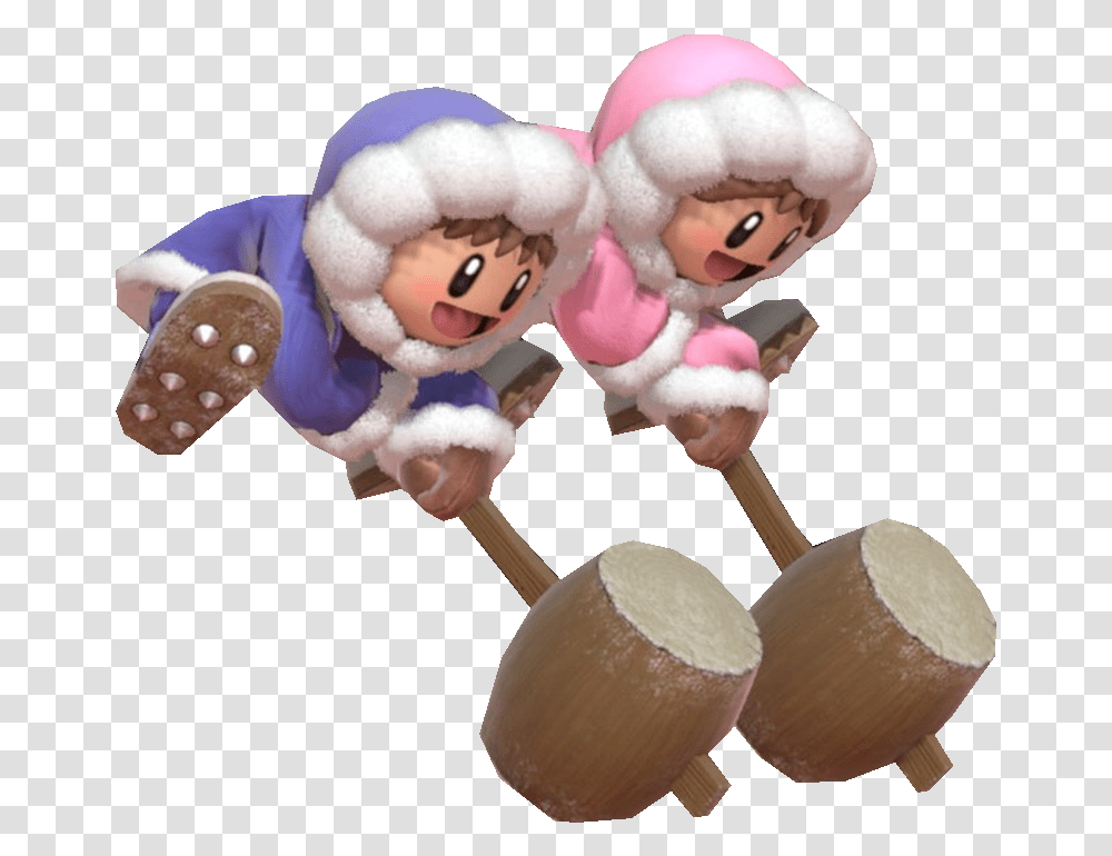 Nintendo Fanon Wiki Ice Climbers Hammer, Sweets, Food, Confectionery, Person Transparent Png