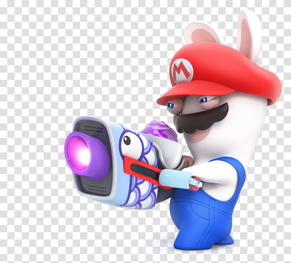 Nintendo Fanon Wiki Mario Plus Rabbids Kingdom Battle Rabbid Mario, Toy, Apparel, Costume Transparent Png