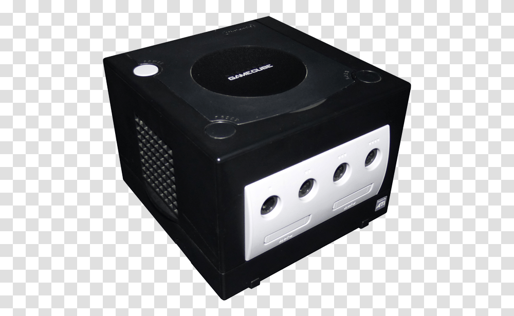Nintendo Gamecubeinformationspecs - Gametrog Gamecube Black, Electronics, Camera, Speaker, Audio Speaker Transparent Png