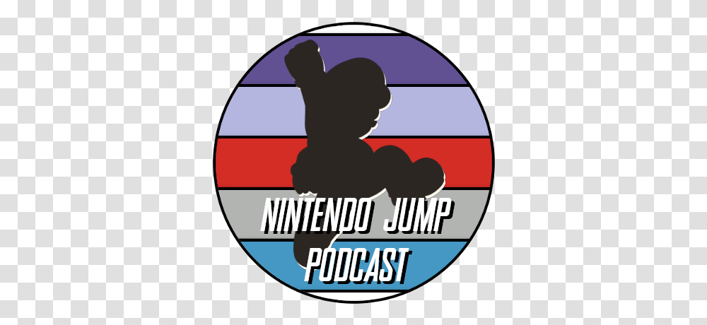 Nintendo Jump Podcast Label, Person, Word, Text, Advertisement Transparent Png