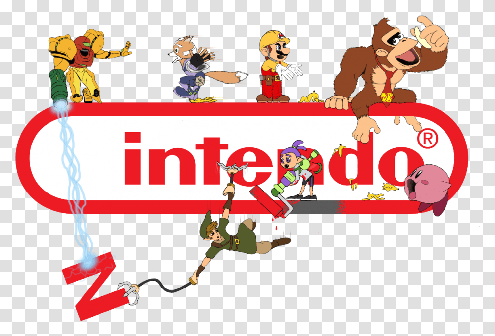 Nintendo Logo Nintendo Logo, Advertisement, Poster, Person, Text Transparent Png