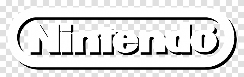 Nintendo Logo White, Number, Alphabet Transparent Png