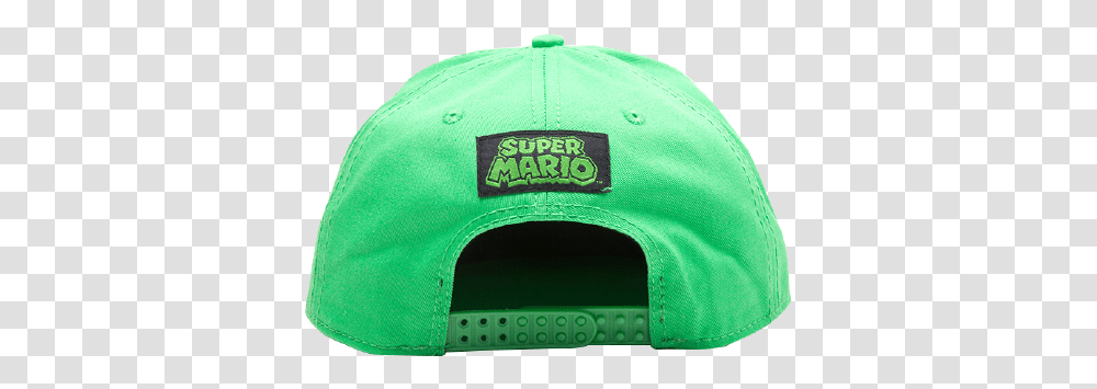 Nintendo Luigi Snapback Baseball Cap, Clothing, Apparel, Hat, Swimwear Transparent Png