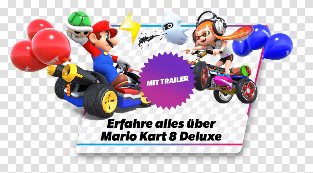 Nintendo Mario Kart 8 Deluxe Mario Kart 8 Deluxe, Vehicle, Transportation, Wheel, Machine Transparent Png