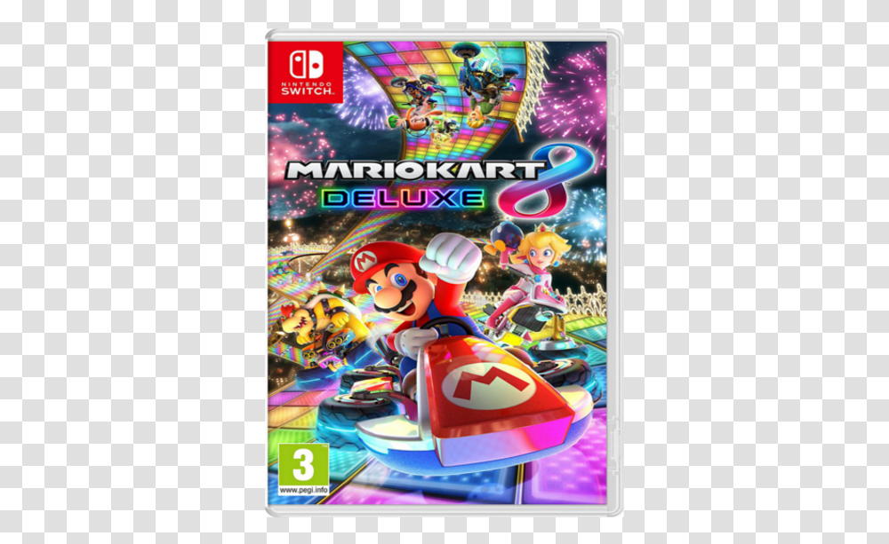 Nintendo Mario Kart 8 Deluxe, Super Mario, Person, Human, Vehicle Transparent Png