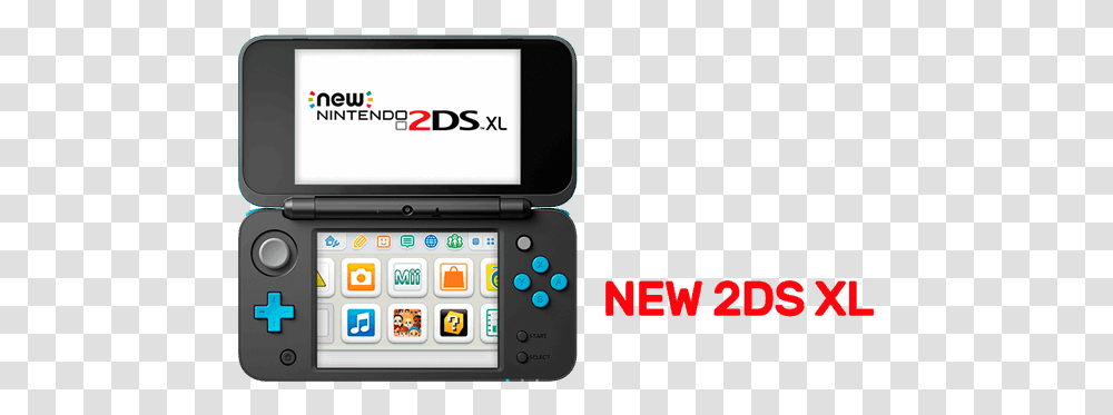 Nintendo New 2ds Xl Black, Mobile Phone, Electronics, Cell Phone, Computer Transparent Png