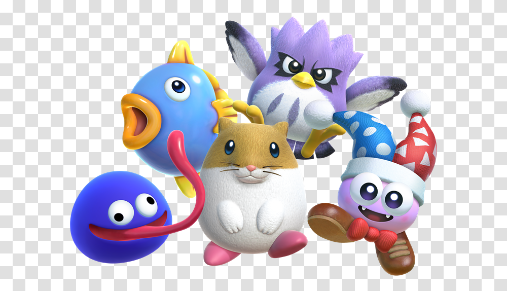 Nintendo Of America Kirby Star Allies Marx, Fish, Animal, Toy, Sea Life Transparent Png