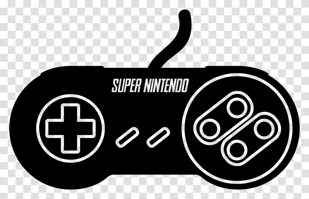 Nintendo Super Nintendo Controller Vector, Electronics, Camera, Stencil Transparent Png