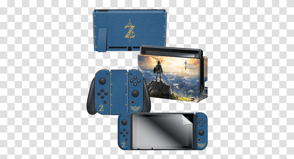 Nintendo Switch Breath Of The Wild Bundle, Person, Human, Electronics, Monitor Transparent Png