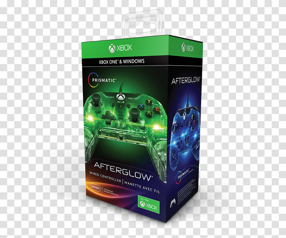 Nintendo Switch Controller Afterglow, Green, Flyer, Poster, Paper Transparent Png
