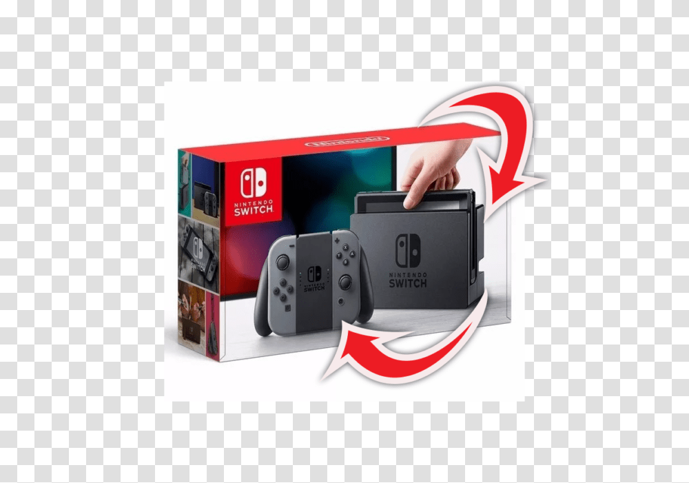 Nintendo Switch Gray Video Games Gallery, Electrical Device, Camera, Electronics, Electrical Outlet Transparent Png