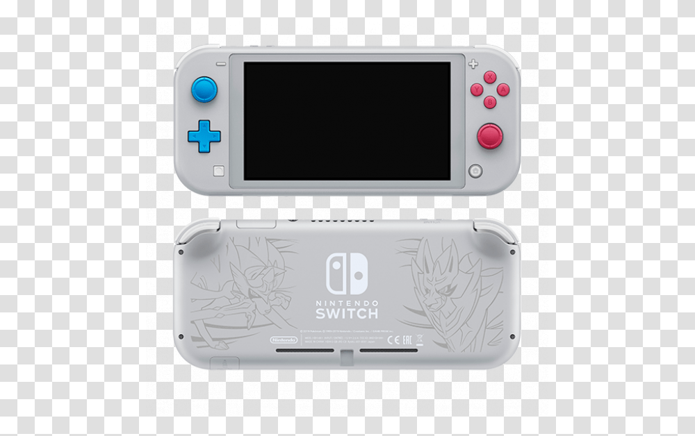 Nintendo Switch Lite Nintendo Switch Lite Zacian Amp Zamazenta Limited, Mobile Phone, Electronics, Cell Phone, LCD Screen Transparent Png