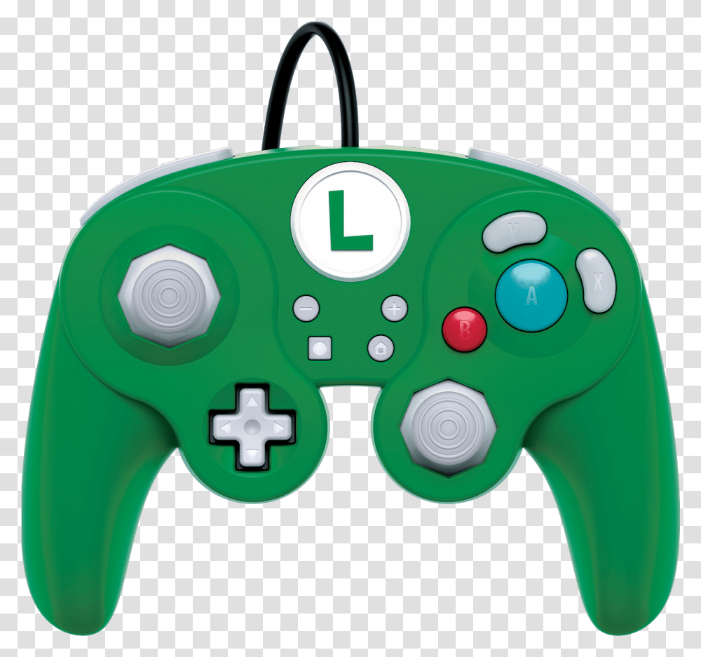 Nintendo Switch Luigi Edition Wired Fight Pad Pro Controller Sonic Nintendo Switch Controller, Electronics, Joystick Transparent Png