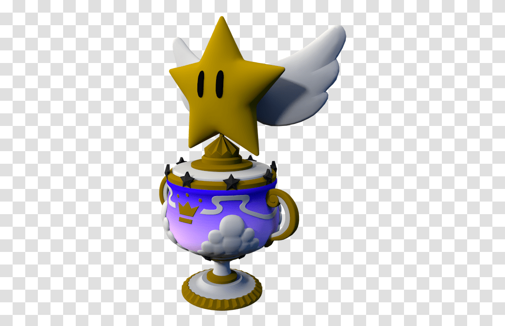 Nintendo Switch Mario Tennis Aces Star Cup, Trophy, Toy Transparent Png