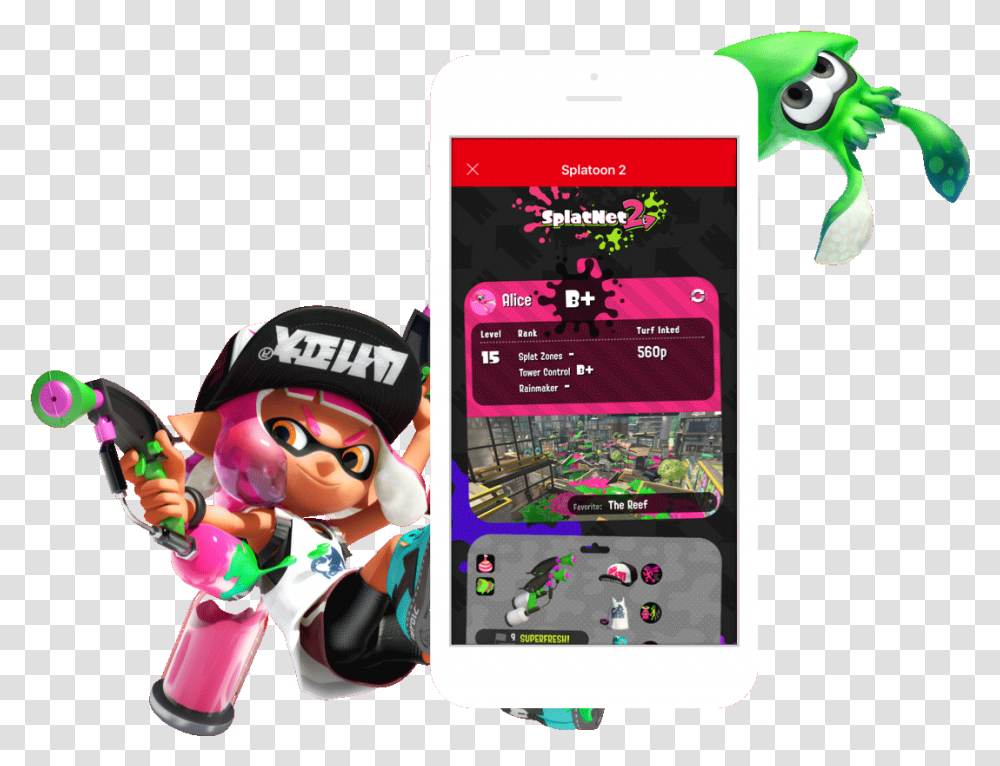 Nintendo Switch Online Splatoon 2 Inkling Girl, Mobile Phone, Electronics, Cell Phone, Bird Transparent Png
