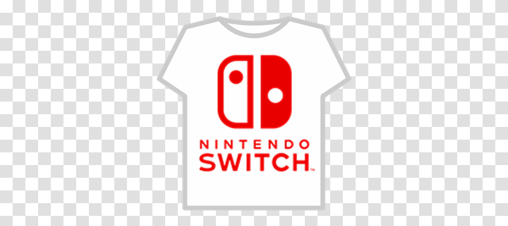 Nintendo Switch Roblox Nintendo Switch Roblox Shirt, Clothing, First Aid, Text, Number Transparent Png