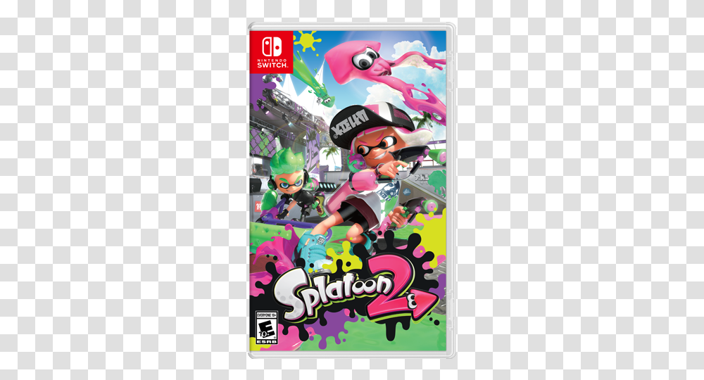 Nintendo Switch Splatoon, Poster, Advertisement Transparent Png