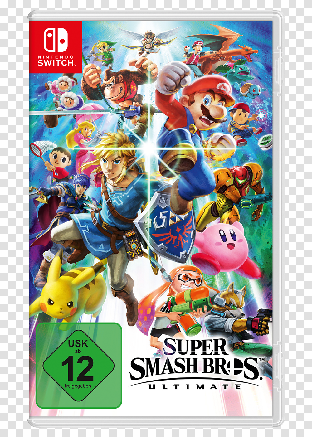 Nintendo Switch Super Smash Bros, Person, Human, Toy, Comics Transparent Png