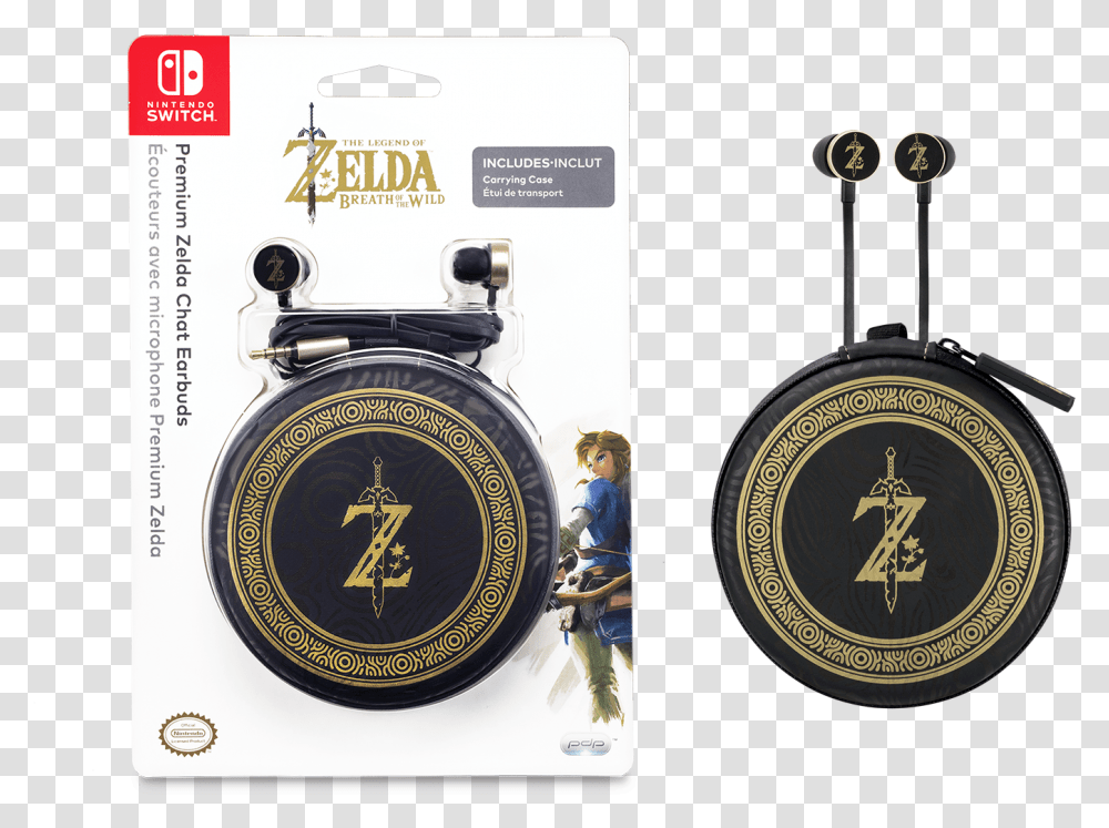 Nintendo Switch Zelda Earbuds, Person, Wristwatch, Logo Transparent Png