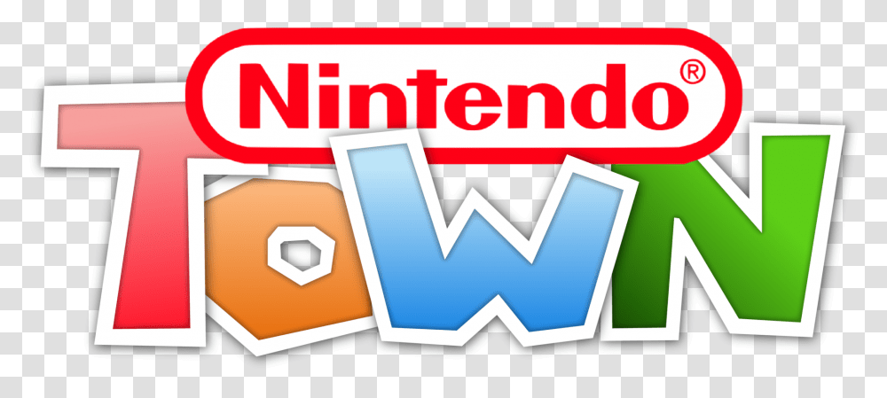 Nintendo Town Fr Logo Nintendo 8 Bit, Word, First Aid, Label Transparent Png