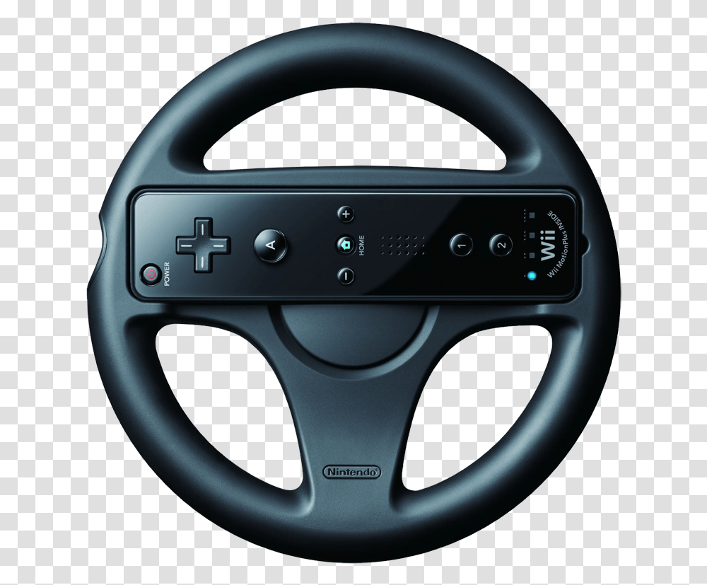 Nintendo Wii Mario Kart Controller, Steering Wheel, Helmet, Apparel Transparent Png