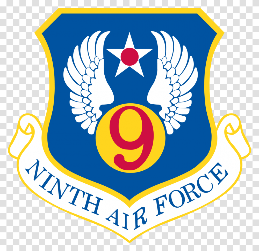 Ninth Air Force, Emblem, Logo, Trademark Transparent Png