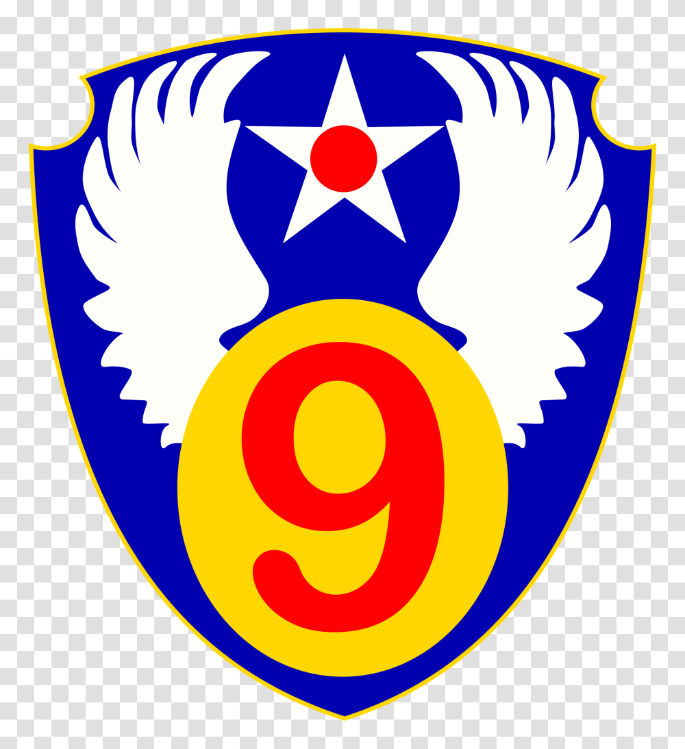 Ninth Air Force, Number, Logo Transparent Png