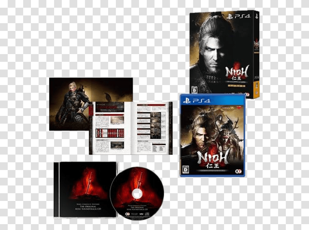 Nioh Complete Edition Japan, Person, Human, Dvd, Disk Transparent Png