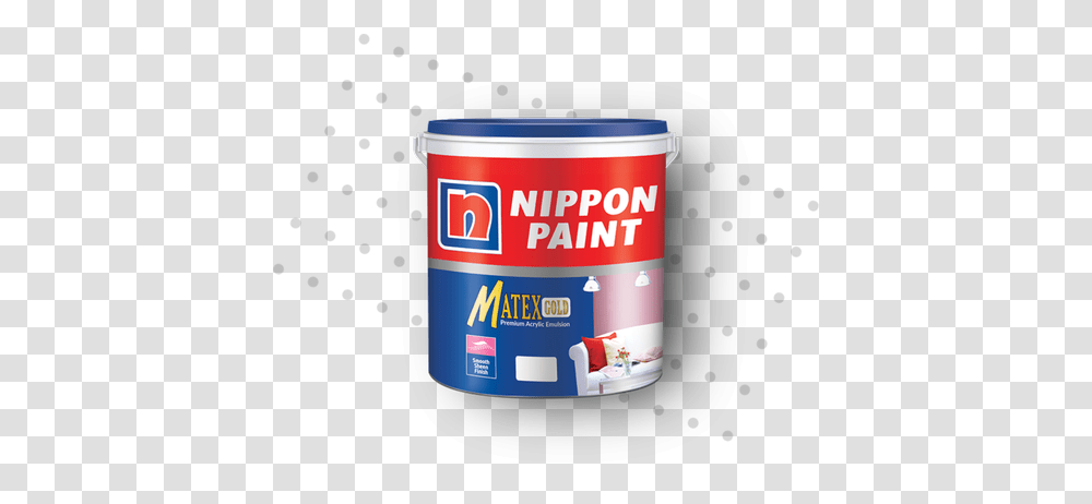 Nippon Paint Matex Gold Nippon Paint Matex Gold, Paint Container, Ketchup, Food, Tin Transparent Png