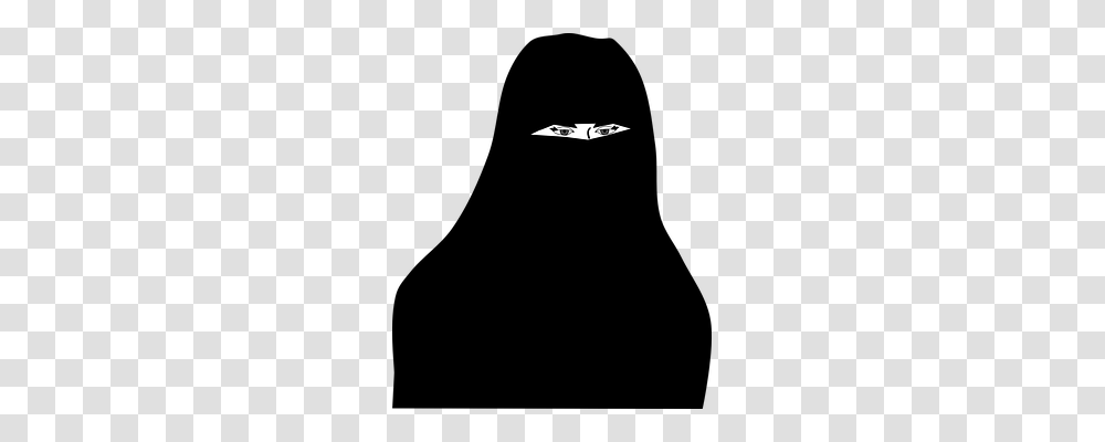 Niqab Person, Airplane, Aircraft, Vehicle Transparent Png
