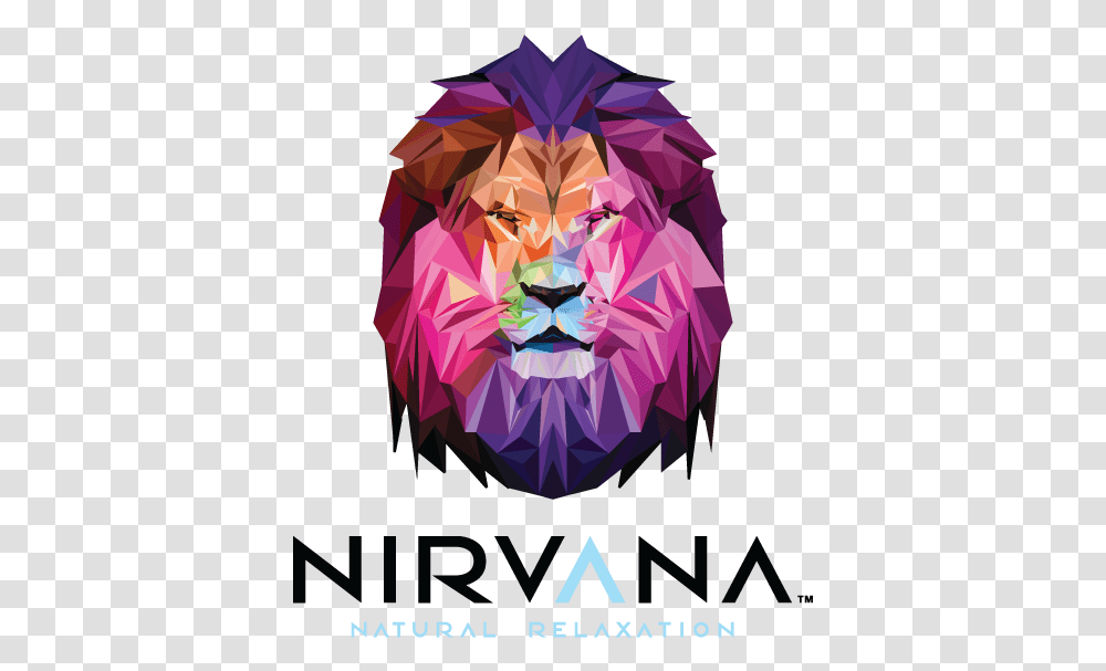 Nirvana Cbd Logo, Purple, Modern Art Transparent Png