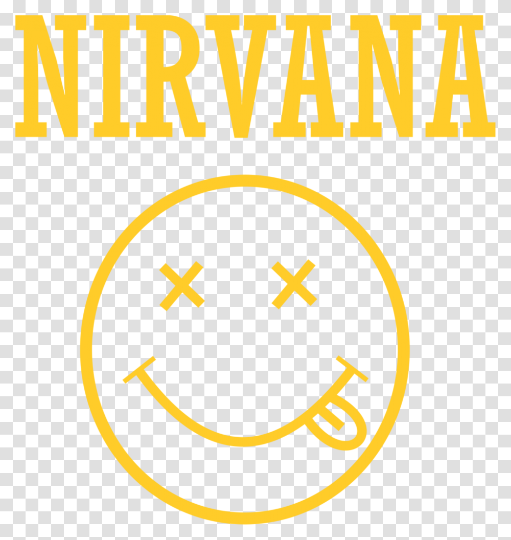 Nirvana Men's Printed Vest Circle, Logo, Poster Transparent Png