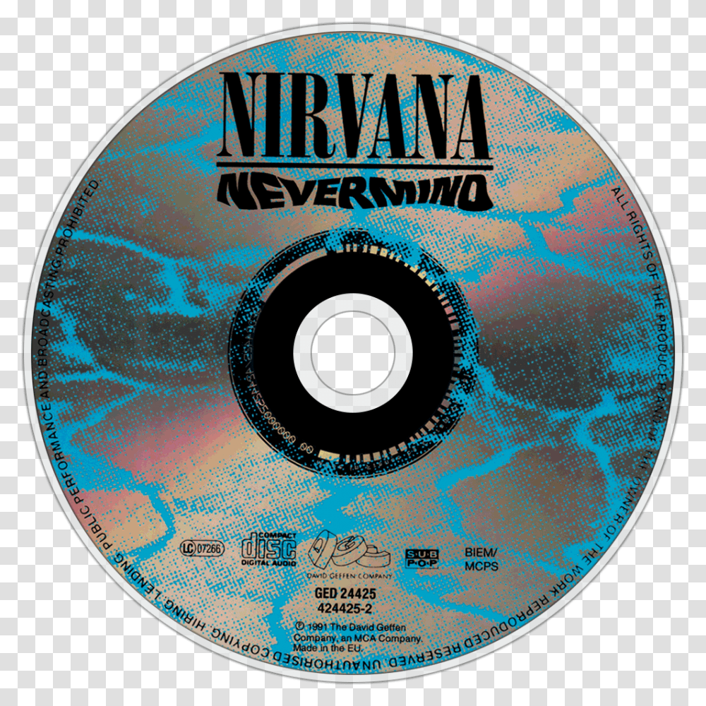 Nirvana Nirvana Nevermind, Disk, Dvd Transparent Png