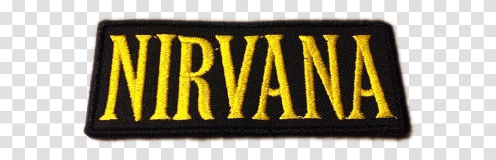 Nirvana Pic Label, Word, Rug, Text, Alphabet Transparent Png