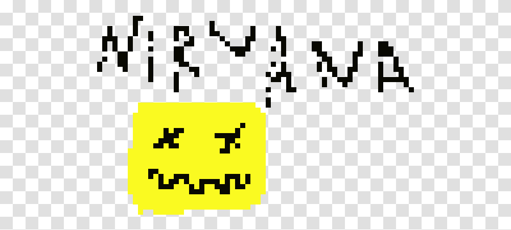 Nirvana Pixel Art Maker Happy, First Aid, Pac Man Transparent Png