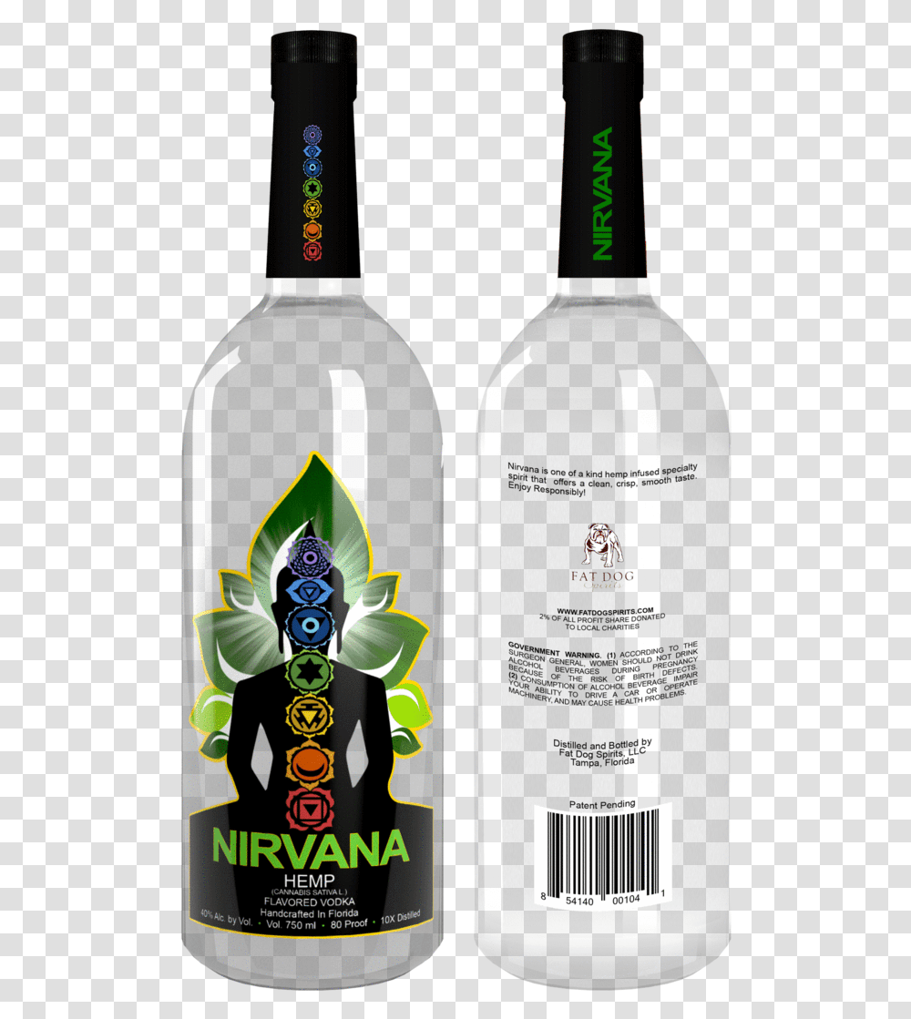 Nirvana Vodka, Liquor, Alcohol, Beverage, Drink Transparent Png
