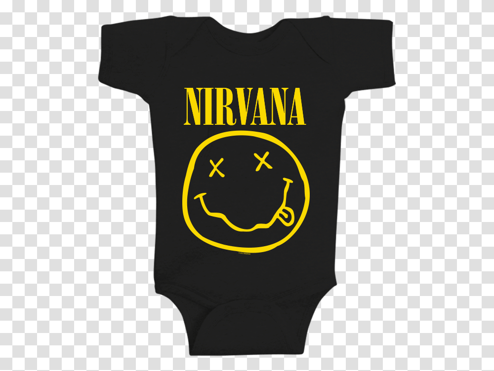 NirvanaClass Nirvana Smiley, Apparel, T-Shirt Transparent Png