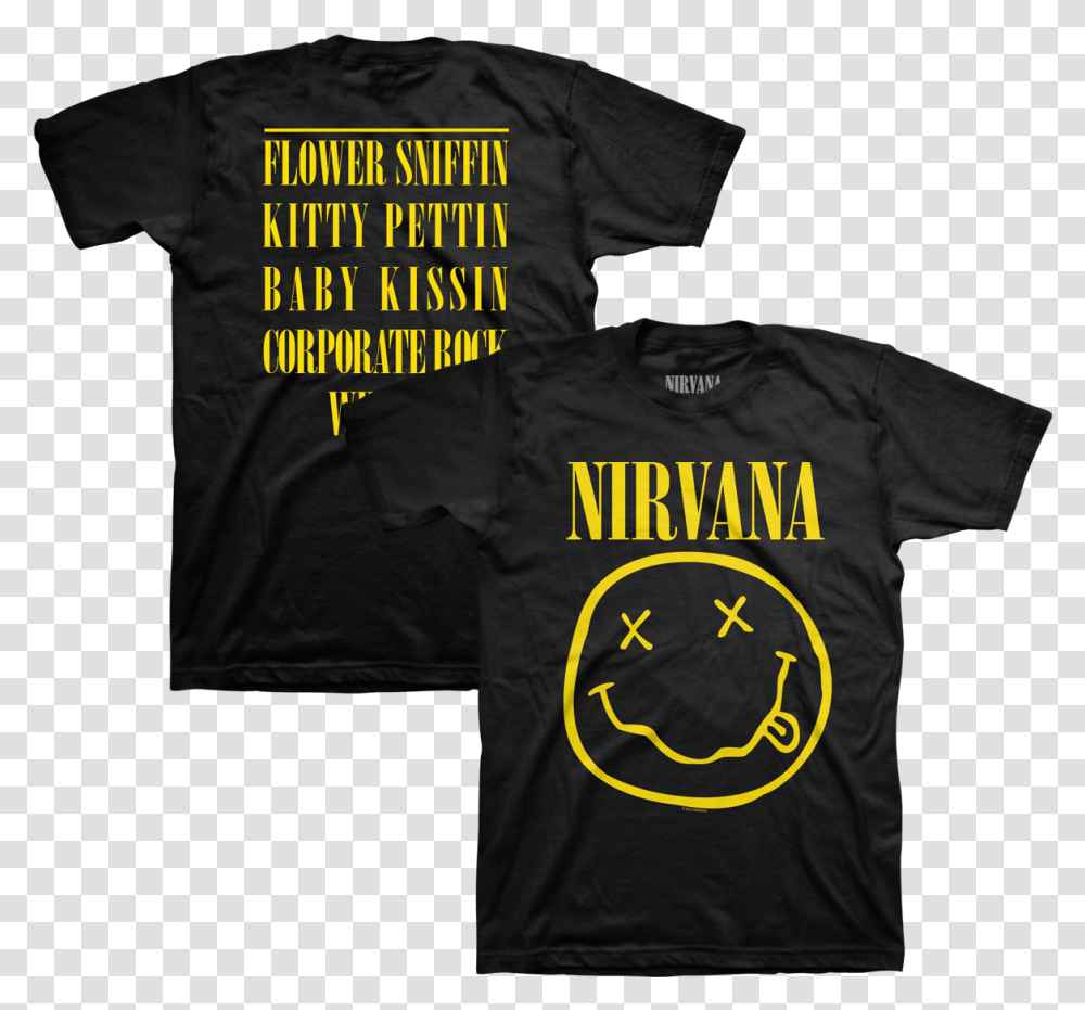 NirvanaClass Qotsa Villains T Shirt, Apparel, T-Shirt, Person Transparent Png