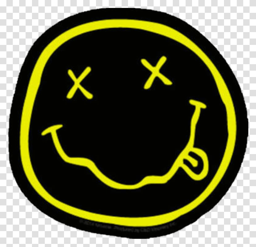 Nirvanaforever Sticker Nirvana Logo, Symbol, Light, Star Symbol Transparent Png